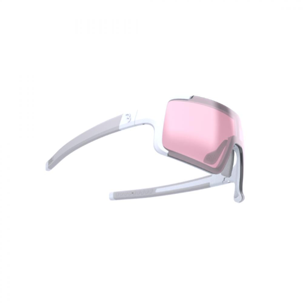 BBB Cycling Sportbrille Chester Narrow Pink flash Small matt - leichte Performance-Brille