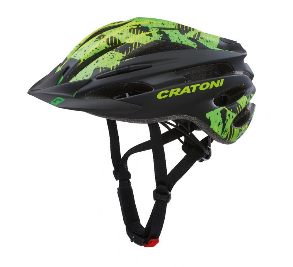Cratoni Helm Pacer MTB schwarz lime matt XS/S 49 bis 55cm