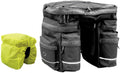 Longus Gepäckträgertasche Triple 42L - geräumige 3-fach Fahrradtasche für Touren