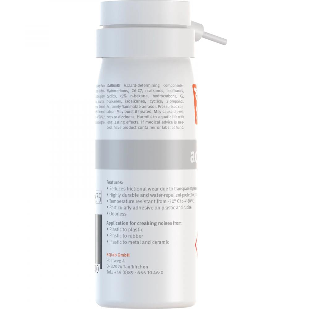 SQlab Active Spray 50ml - Reinigung & Pflege für Fahrradsättel - PflegeundSchutzspray
