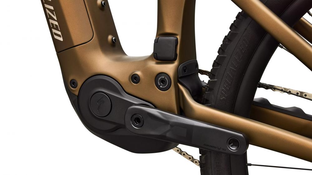 Specialized Turbo Levo R Comp E-MTB 29 Zoll - Burnt Gold Metallic/Sandstone Metallic - Größe S6 - E-Mountain Bike