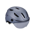 BBB Cycling Helm Move Faceshield L matt grau - sicherer E-Bike- & Speed-Pedelec-Helm
