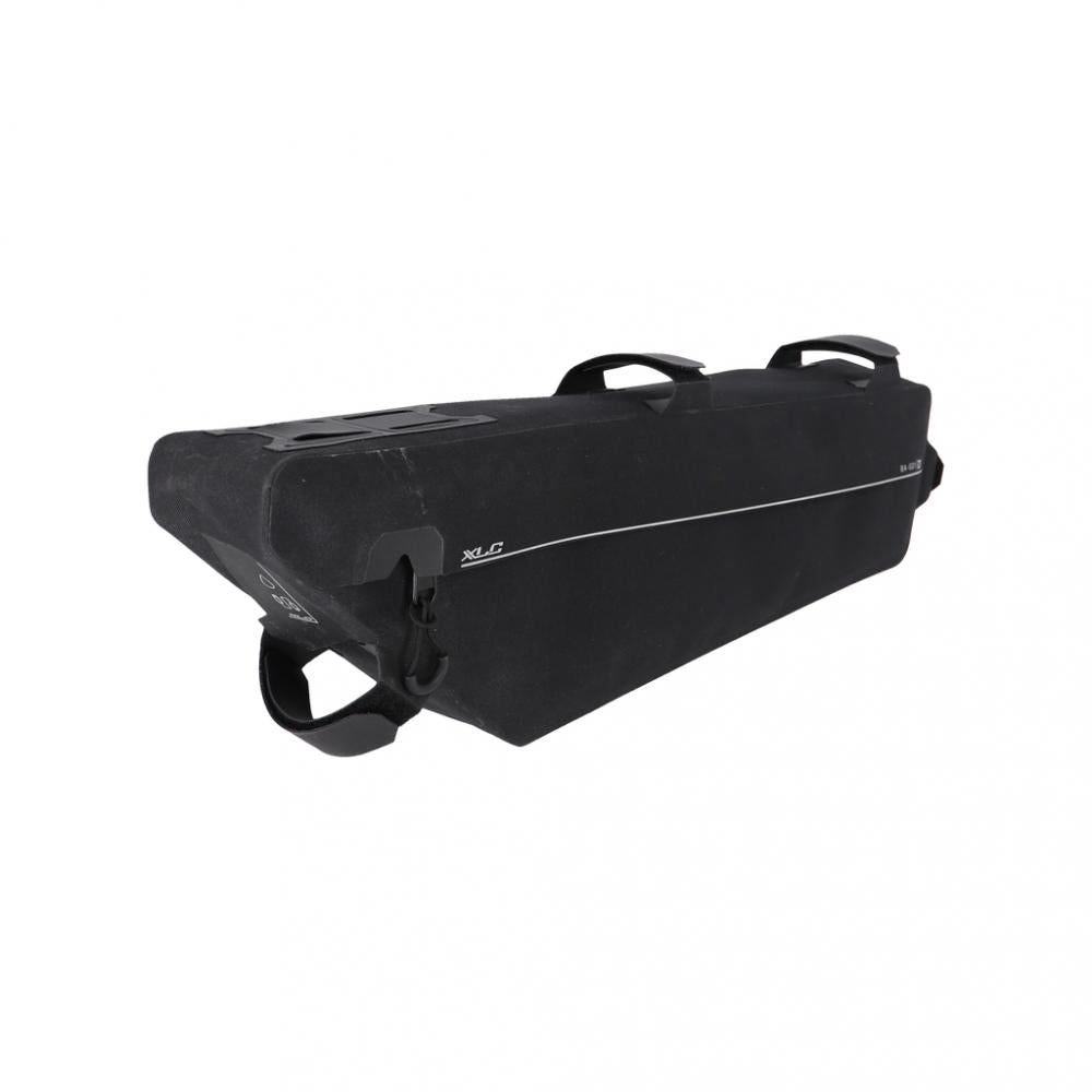 XLC Rahmentasche BA-G01 schwarz, Größe M, 3,4 Liter für Fahrradrahmen.