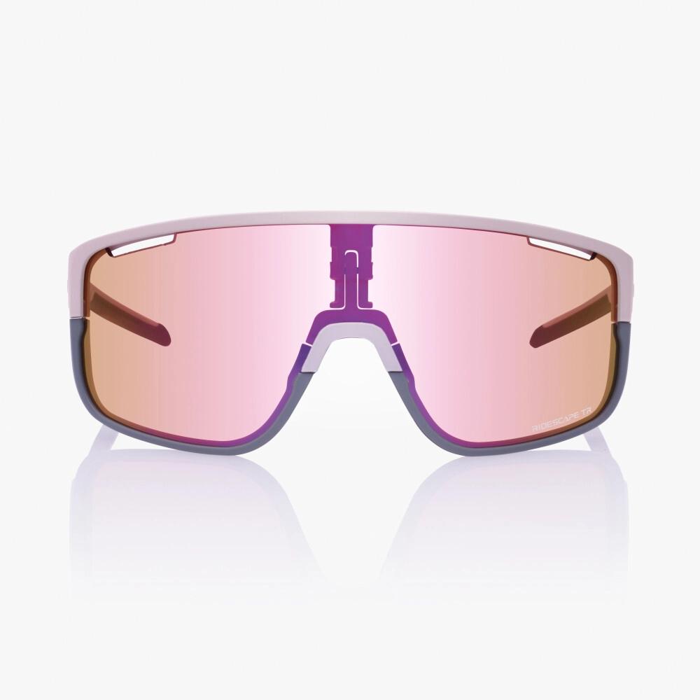 SHIMANO BRILLE PULSAR RIDESCAPE TR LILAC Einheitsgröße LILA - wandelbare Performance-Radbrille