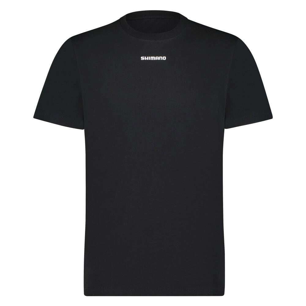 SHIMANO UX URBAN T-Shirt BLACK S T-Shirt - atmungsaktives Radsport Shirt für Alltag und Training