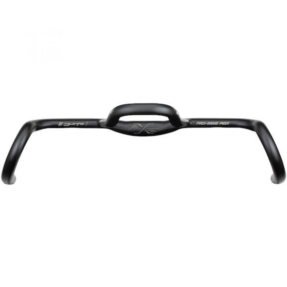 FSA Lenker Pro-Wing AGX 31,8 x 440 mm Schwarz - Gravel- und Bikepacking-Lenker mit U-Shape