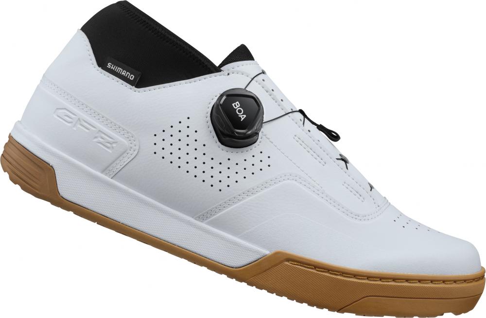 SHIMANO Fahrradschuhe GF800 MTB Flatpedal Schuhe Herren/Damen Typ - Größe 38, Weiß