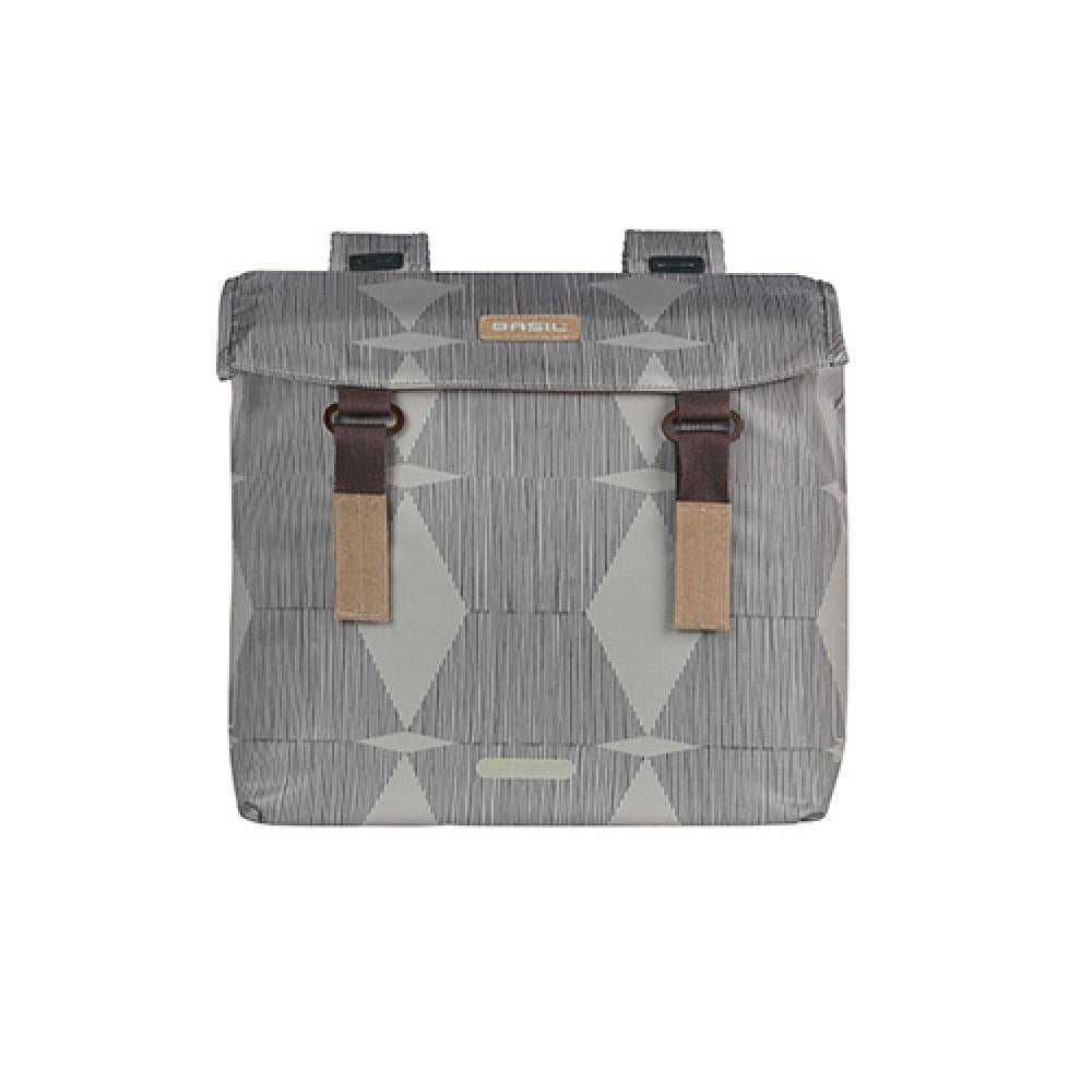 Basil Doppelpacktasche Elegance chateau taupe Größe 16x40x38 cm 40-49ltr.