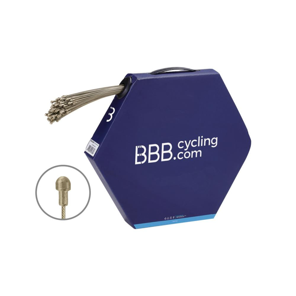 BBB Cycling BrakeWire Polished S Bremszug gold - geschmeidige Bremsperformance