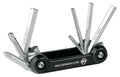 SKS TOM 7 Mini-Tool - Kompaktes Multitool mit 7 Funktionen für unterwegs, ideal für schnelle Reparaturen am Fahrrad, mit Innensechskantschlüsseln, Schlitzschraubendreher und mehr