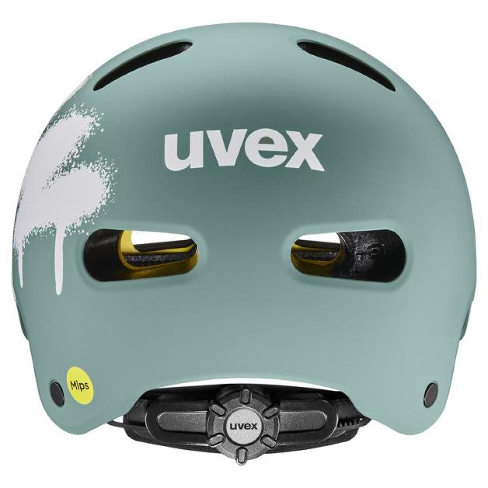 uvex kid 4 style MIPS spray sage green matt | 51-55