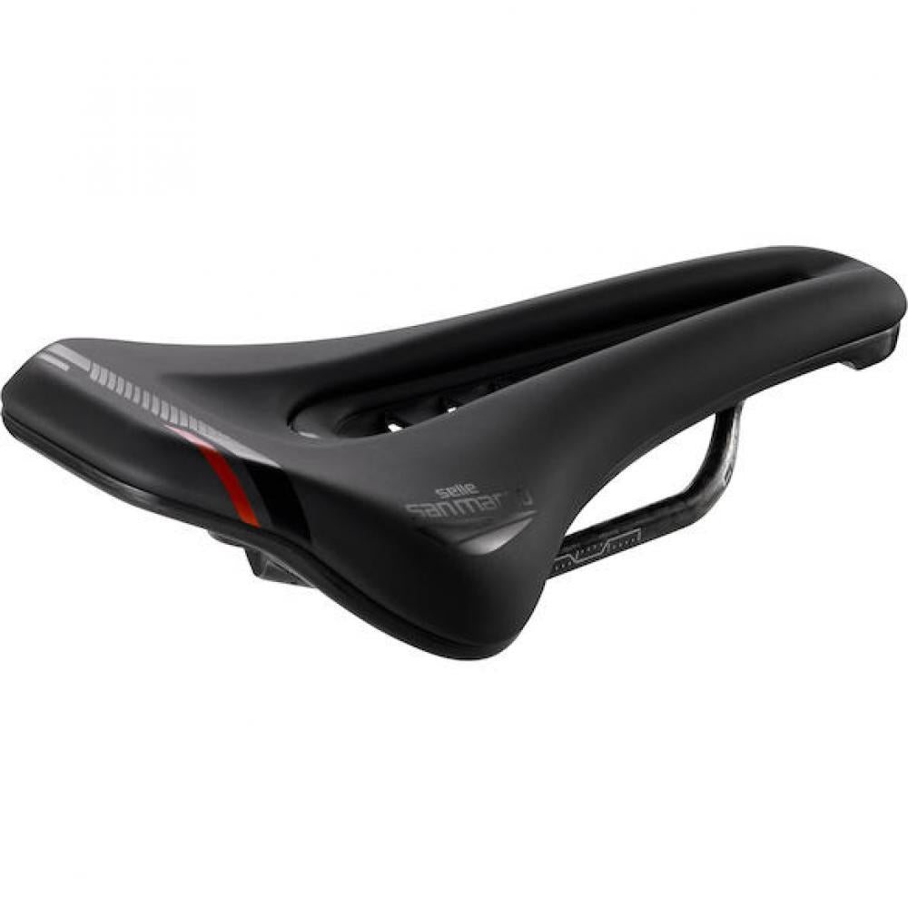 Selle San Marco Sattel Ground Shield Carbon FX 140 x 255 mm Schwarz - MTB-Komfort und Schutz