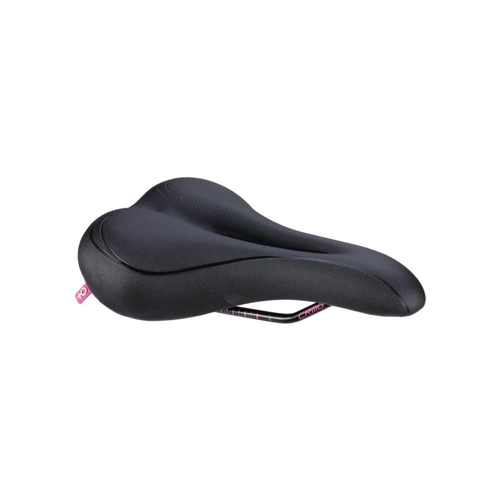 BBB Cycling BBB Sattel LadySport CrMo 162mm schwarz - komfortabler Damensattel für sportliche Sitzposition