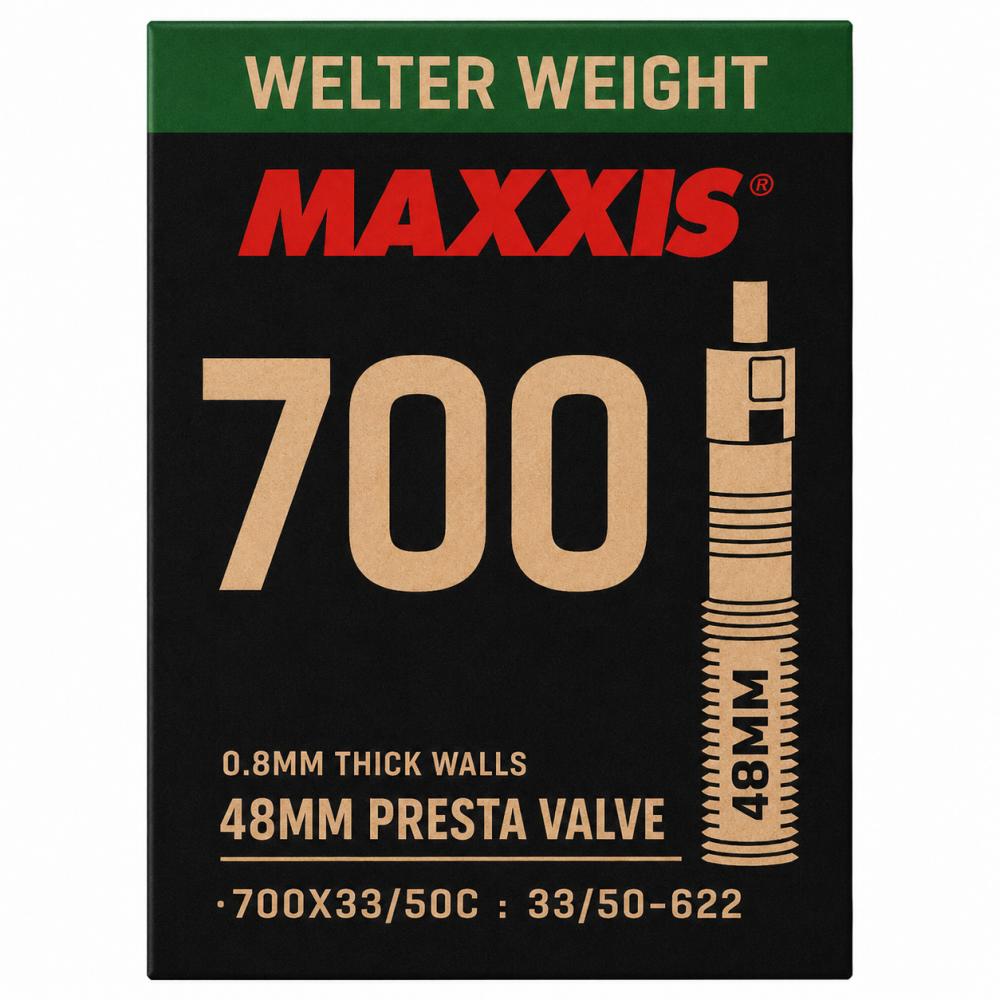 Maxxis WelterWeight Schlauch 28 x 1,30-2,00 Zoll - 33/50-622, SV 48 mm