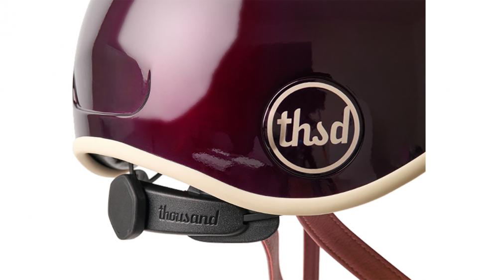 Thousand Heritage 2.0 Fahrradhelm Chic Cherry Cola L 59-62 cm - Vintage Design, Belüftung, Magnetverschluss, Sicherheit & Komfort