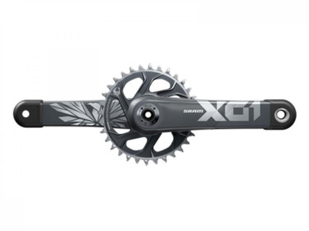 SRAM X01 Eagle Boost DUB Kurbelgarnitur 170 mm schwarz - leichte Performance für 1x12 MTB-Antriebe