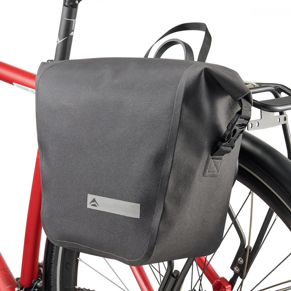 Merida EXPERT City STRIPE Packtasche 10 L Schwarz - Wasserdicht & robust