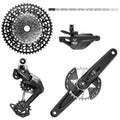 SRAM Eagle 90 T-Type MTB Kit 175mm: Kassette, Kette, Schaltwerk, Schalthebel, Kurbelgarnitur für anspruchsvolle Trails.