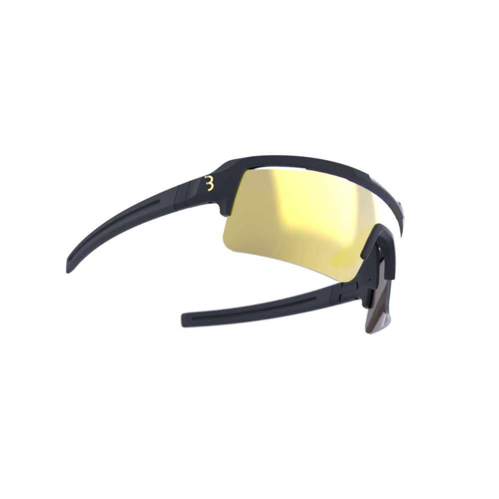 BBB Cycling BBB Sportbrille Fuse PC MLC Einheitsgröße matt schwarz - leistungsstarker Rundumschutz