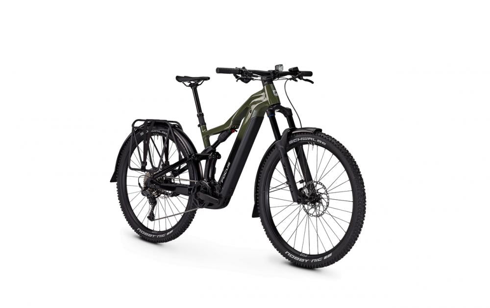 Focus THRON² 6.7 EQP 29" Diamant L Urbangreen / Magicblack - vielseitiges E-Allround-Fully