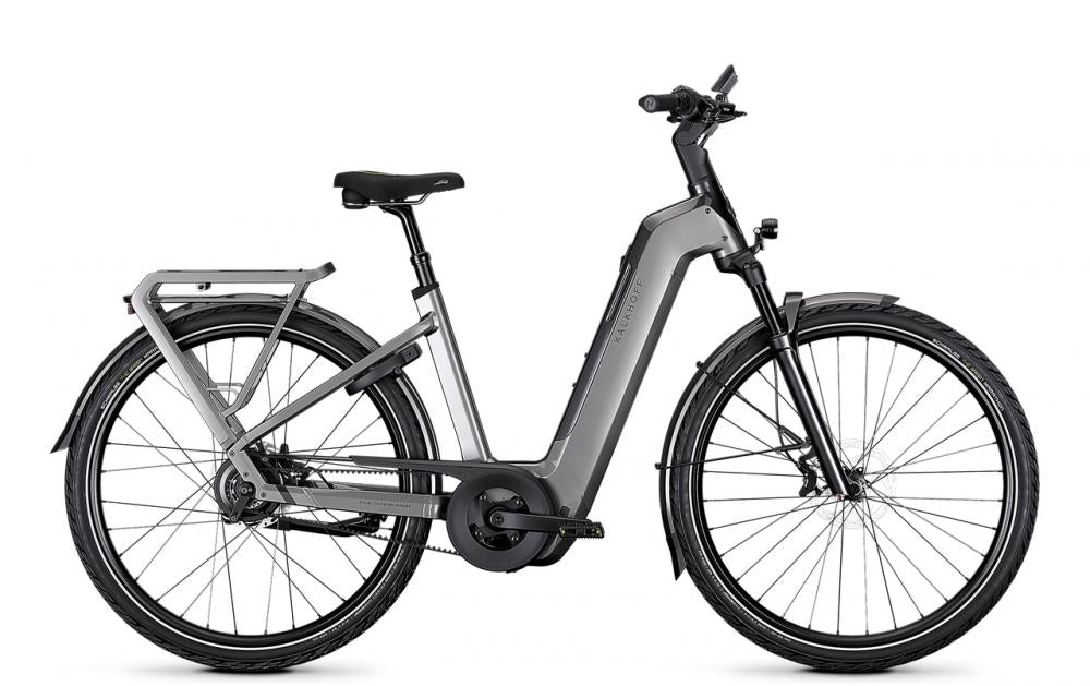 Kalkhoff IMAGE 5+ ADVANCE BLX 29in L jetgrey / diamondblack glossy - komfortables City-E-Bike mit 800 Wh