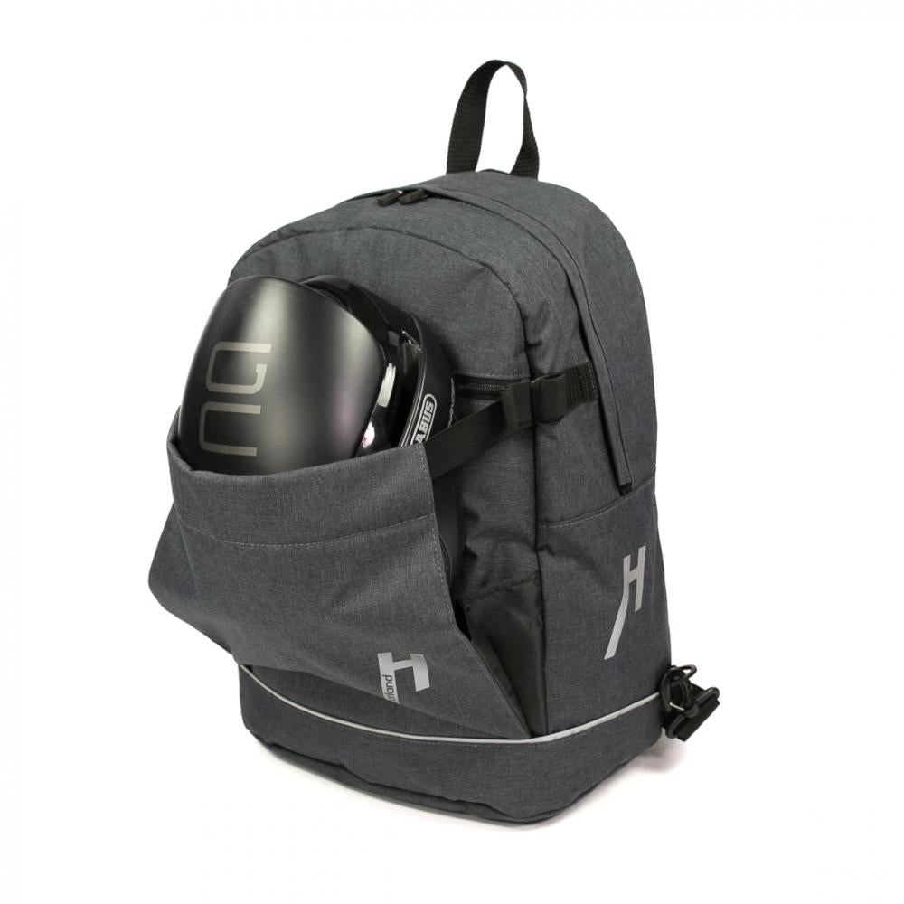 Haberland Bike-Rucksack Lucky Active Plus anthrazit - flexible Fahrrad-Rucksack-Kombination