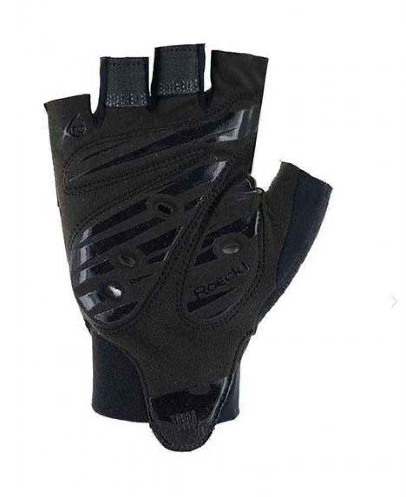 Roeckl Sports High Performance Bike Fingerhandschuhe Ivory 2 weiß schwarz Größe 9