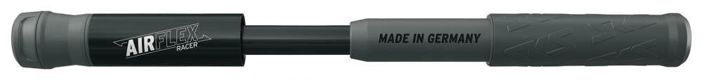 SKS Airflex Racer Minipumpe - ultraleicht, 196 mm, schwarz, flexibler Schlauch für Sclaverand-Ventil, bis 8 bar, inkl. Halterung, ideal fürs Rennrad