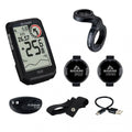 Sigma Sport ROX 4.0 Endurance Sensor Set weiss - GPS Fahrradcomputer mit Overclamp Butler, Trittfrequenz-, Geschwindigkeits- & Herzfrequenz-Sensor, USB-C, IPX7, 2.4 Zoll Display, Akku bis 25h
