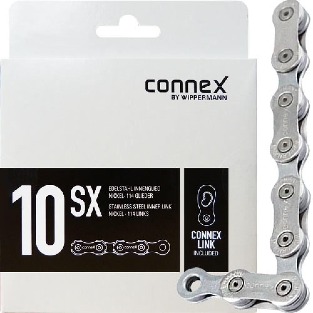 Connex Wippermann Kette 10SX 1/2\" x 11/128\" 114 Glieder 5,9mm 10-fach