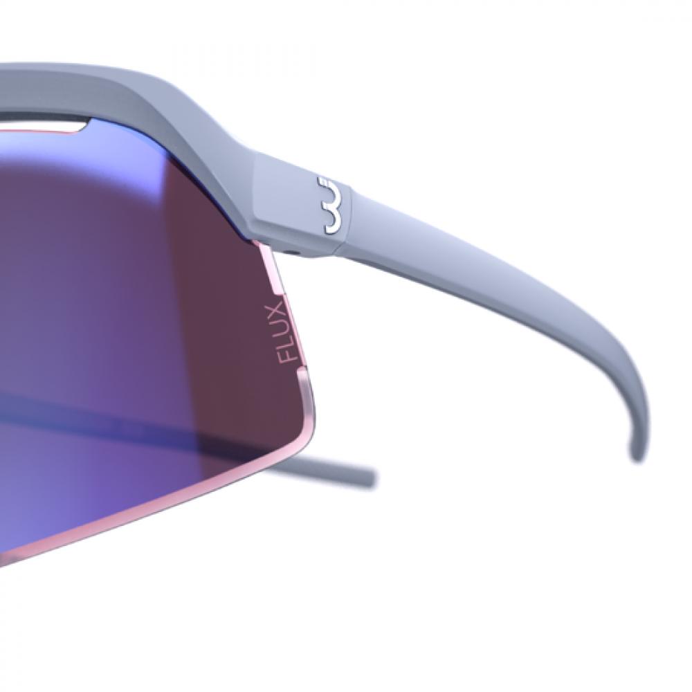 BBB Cycling Sportbrille Valor FLUX BLUE matt Einheitsgröße matt - klare Sicht und Schutz beim Sport