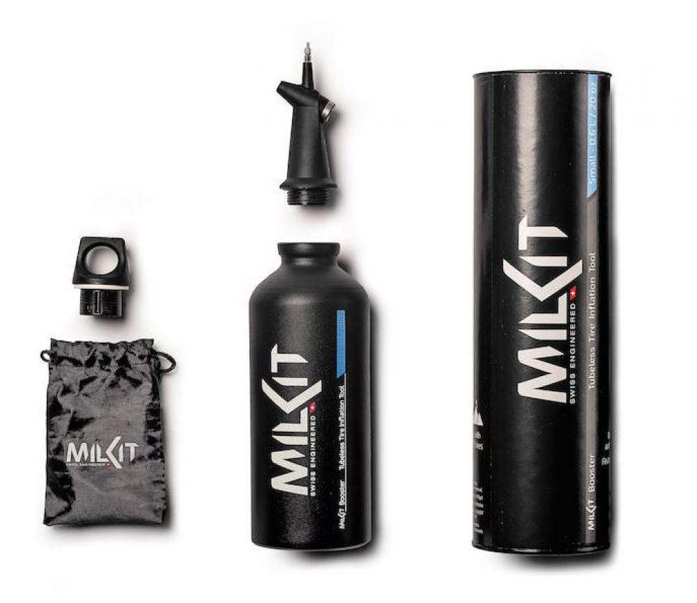 milKit Tubeless Booster 0,75 Liter - Revolutionäres Tool für einfaches Aufpumpen