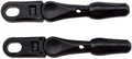 CONTEC Mini Clip XL "Splash Protect"nFür Kunststoff-Radschützer, 2x Mini Clip XL mit Überwurfmutter für Strebe 3,4mm, für Vorderrad
