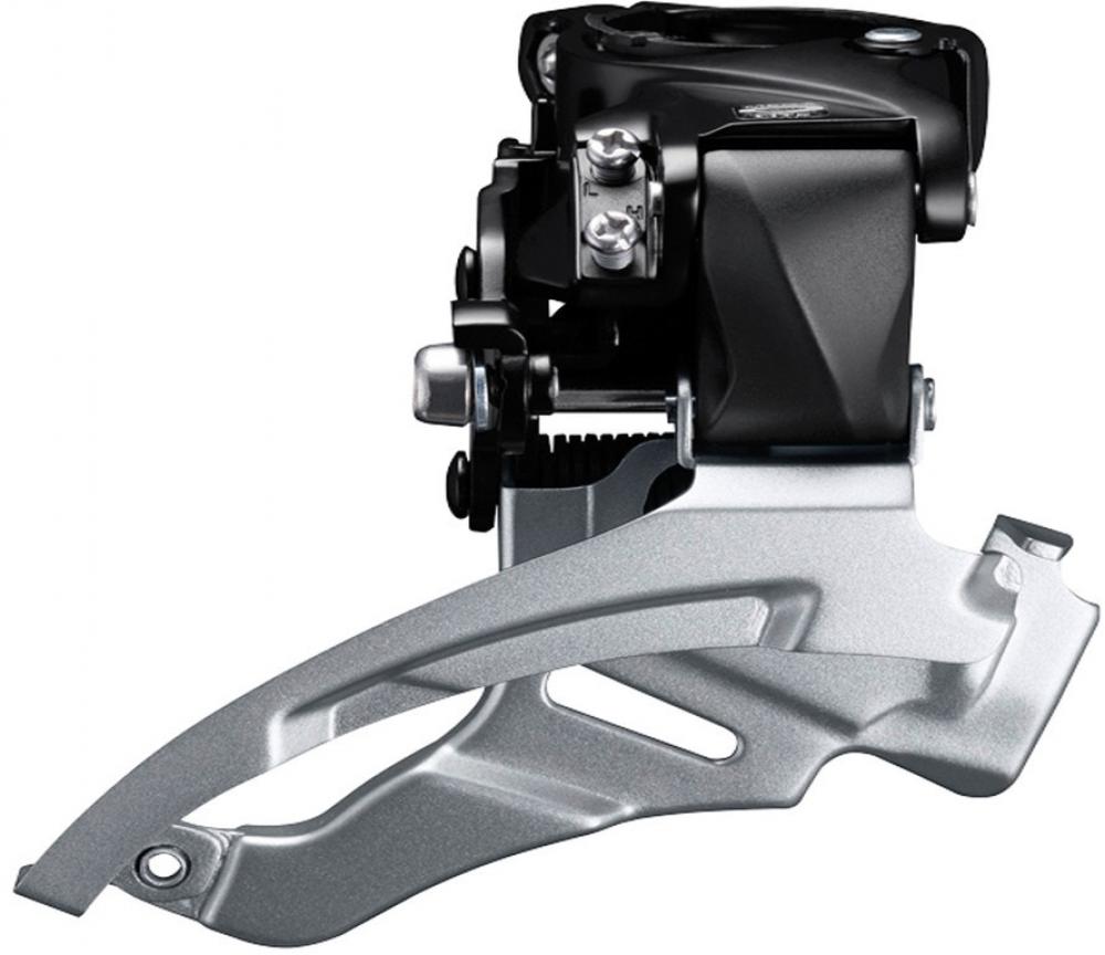 SHIMANO ALTUS FD-M2000 3-fach MTB Dual-Pull Umwerfer für präzise Schaltperformance am Mountainbike.