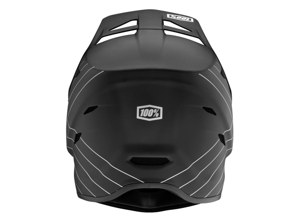 100% Status helmet XL black - leichter Fullface-Helm mit maximalem Schutz