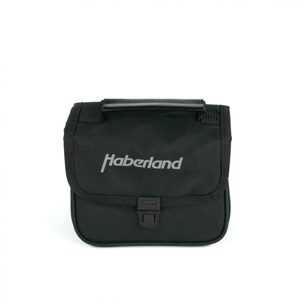 Haberland Lenkertasche 2l Einsteiger schwarz - kompakte Fahrrad-Lenkerstasche für Alltag & Tour