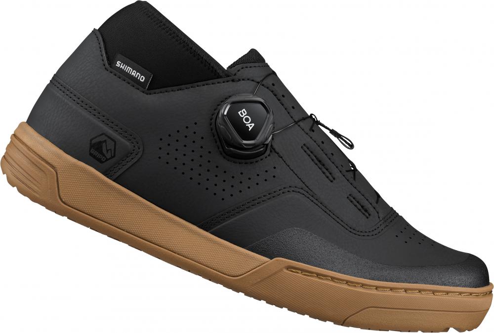 SHIMANO GF800, SCHUH, WOMEN, FLAT, BLACK/AMBER, GR. 39 Fahrradschuhe - 800,