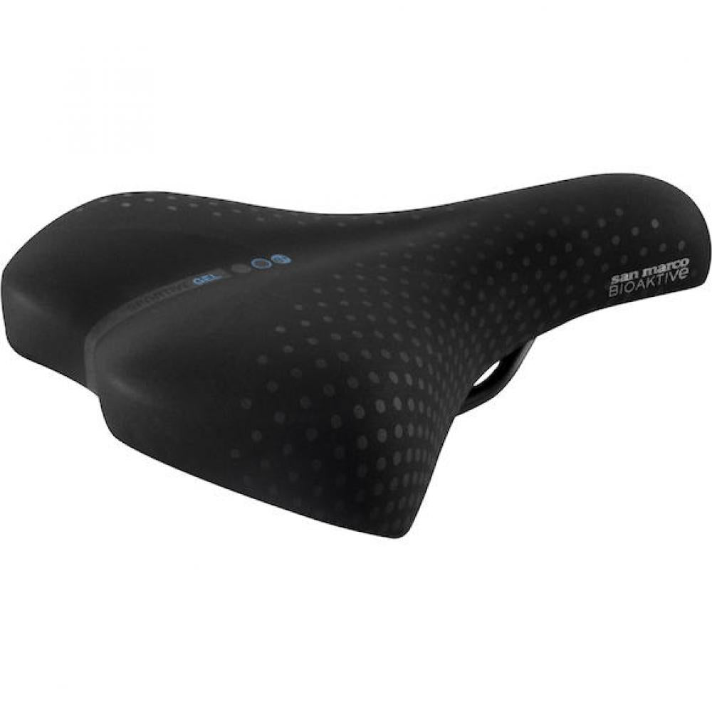 Selle San Marco Sattel Sportive Gel 170 x 250 mm Schwarz - maximaler Komfort für Touren