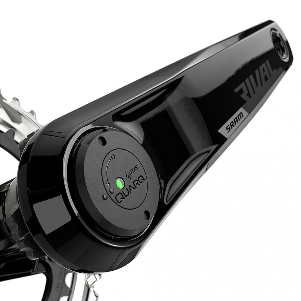 SRAM Rival AXS Powermeter Kurbel 2-fach 33/46 Z, 175 mm, DUB - präzise Leistungsmessung