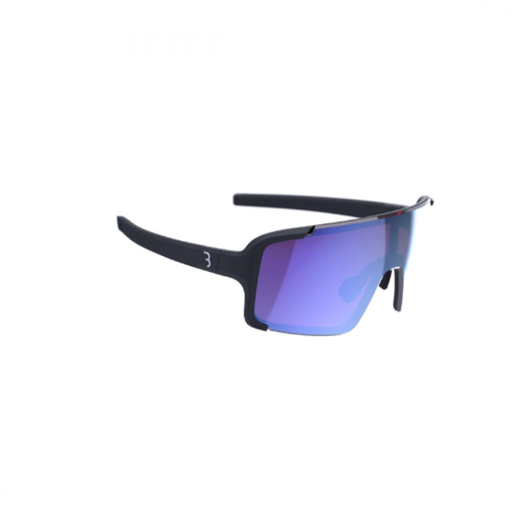BBB Cycling Sportbrille Chester FLUX BLUE gloss Einheitsgröße schwarz - Schutz und klare Sicht