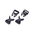 buckle sets Front Fellow/SideKick (2 male, 2 female) 20mm 20mm schwarz