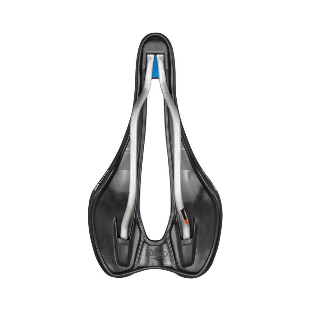 Selle Italia SLR Boost Lady TI 316 Superflow S3 - schwarzer Damen-Sattel mit Gel-Polster