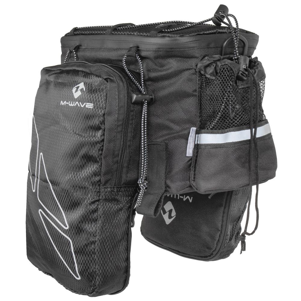 M-WAVE Amsterdam EXP Gepäckträgertasche Volumen 16 Liter, erweiterbar