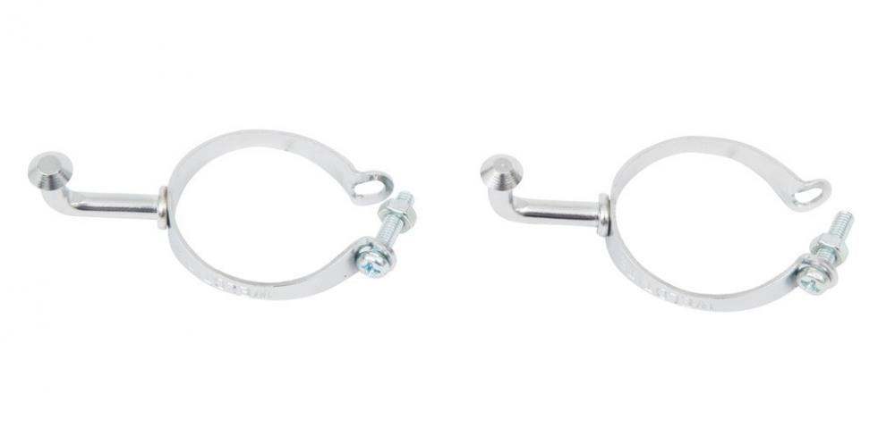 Universal-Pumpenhalter Retro chrom, passend für 27-31 mm Ø
