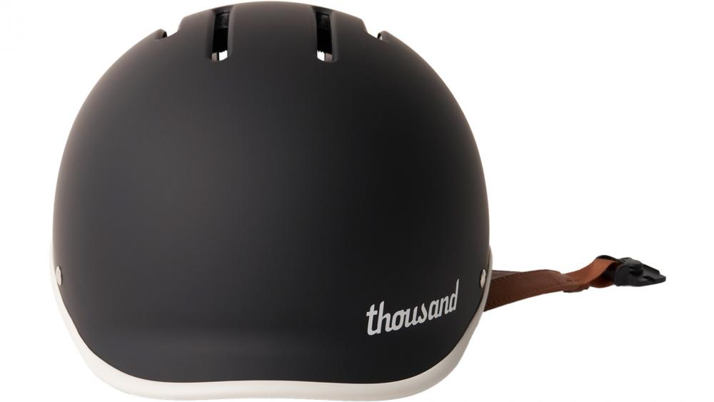 Thousand Heritage 2.0 Fahrradhelm Carbon Black S 54-57 cm - Vintage Design, Belüftung, Sicherheitsschloss, leichtes ABS-EPS, stilvoller Urban-Helm