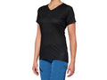 100% Airmatic Womens Short Sleeve Jersey S black - komfortables MTB-Trikot für Trailrides