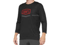 100% Airmatic 3/4 Sleeve Jersey L black/red - komfortables All-Mountain-Bike-Trikot