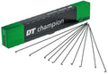DT Swiss Speiche Champion 2.0 VE100 296 mm schwarz - robuste Laufrad-Speiche für Straße & MTB