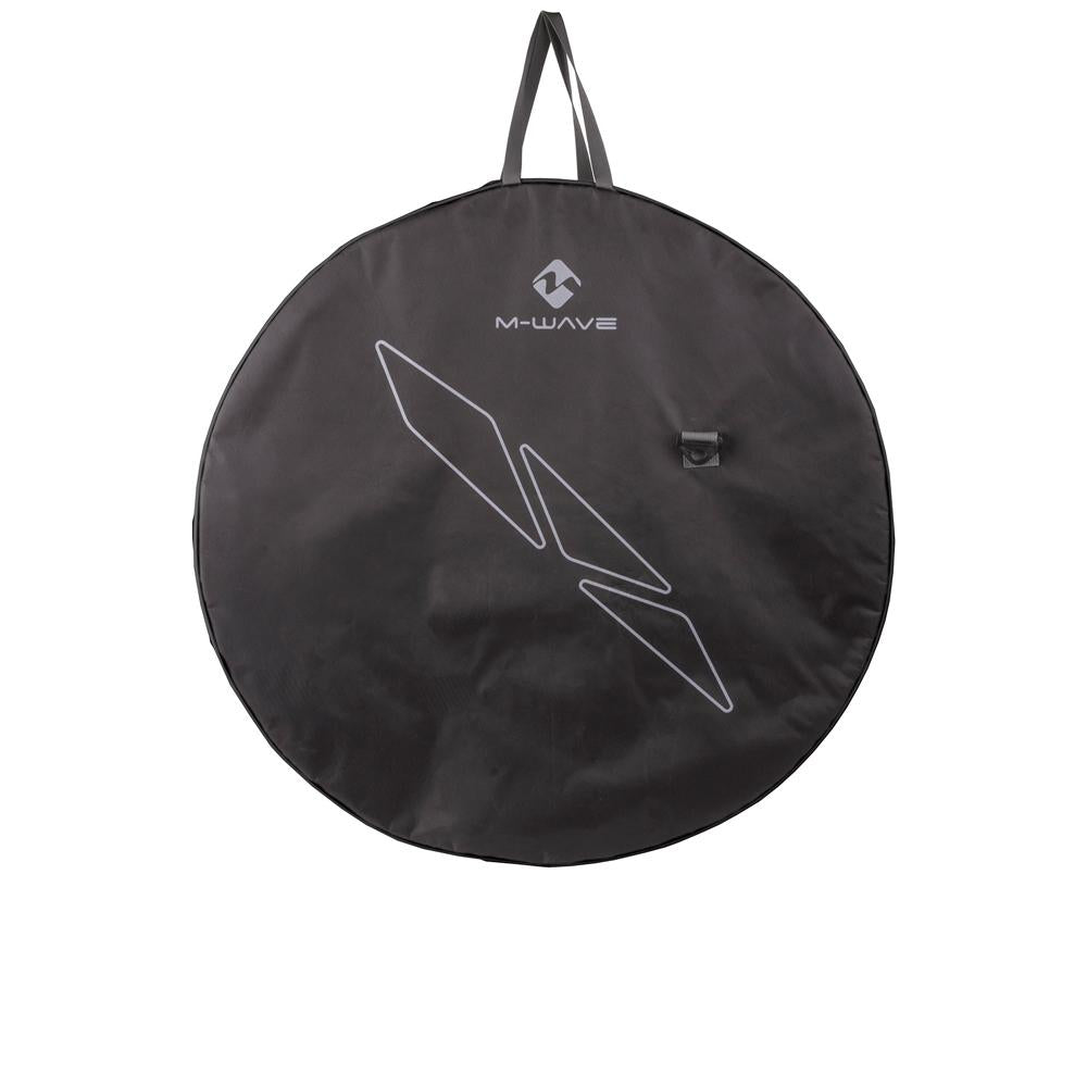 M-Wave Laufradtasche gepolstert 76 cm für 29 Zoll - Spritzwassergeschützte Radtasche mit Naben-Schutz