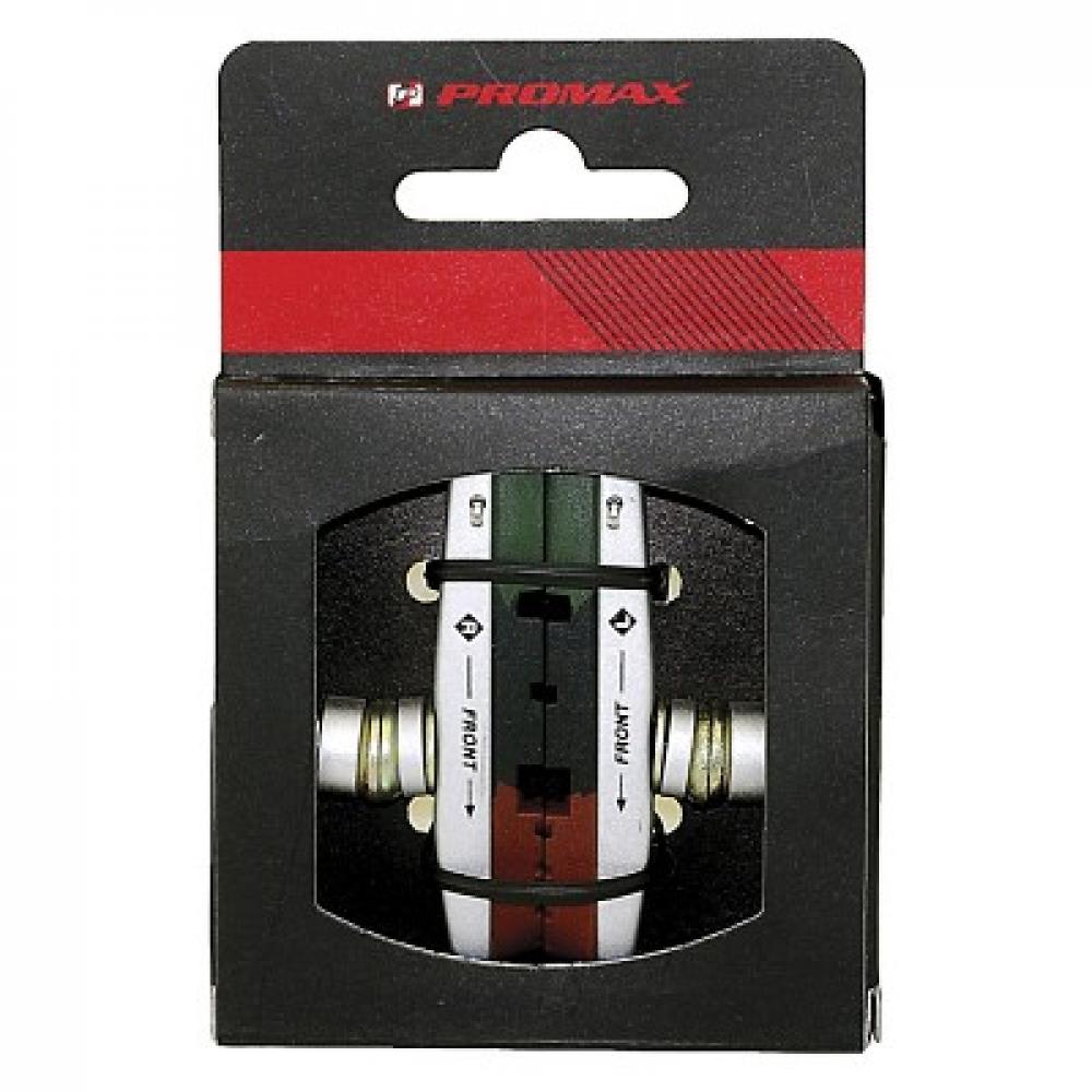 Promax Bremsschuh für V-Brake dreifarbig